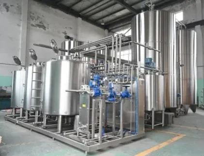 Fundamentos do Sistema CIP para Equipamentos de Processamento de Bebidas